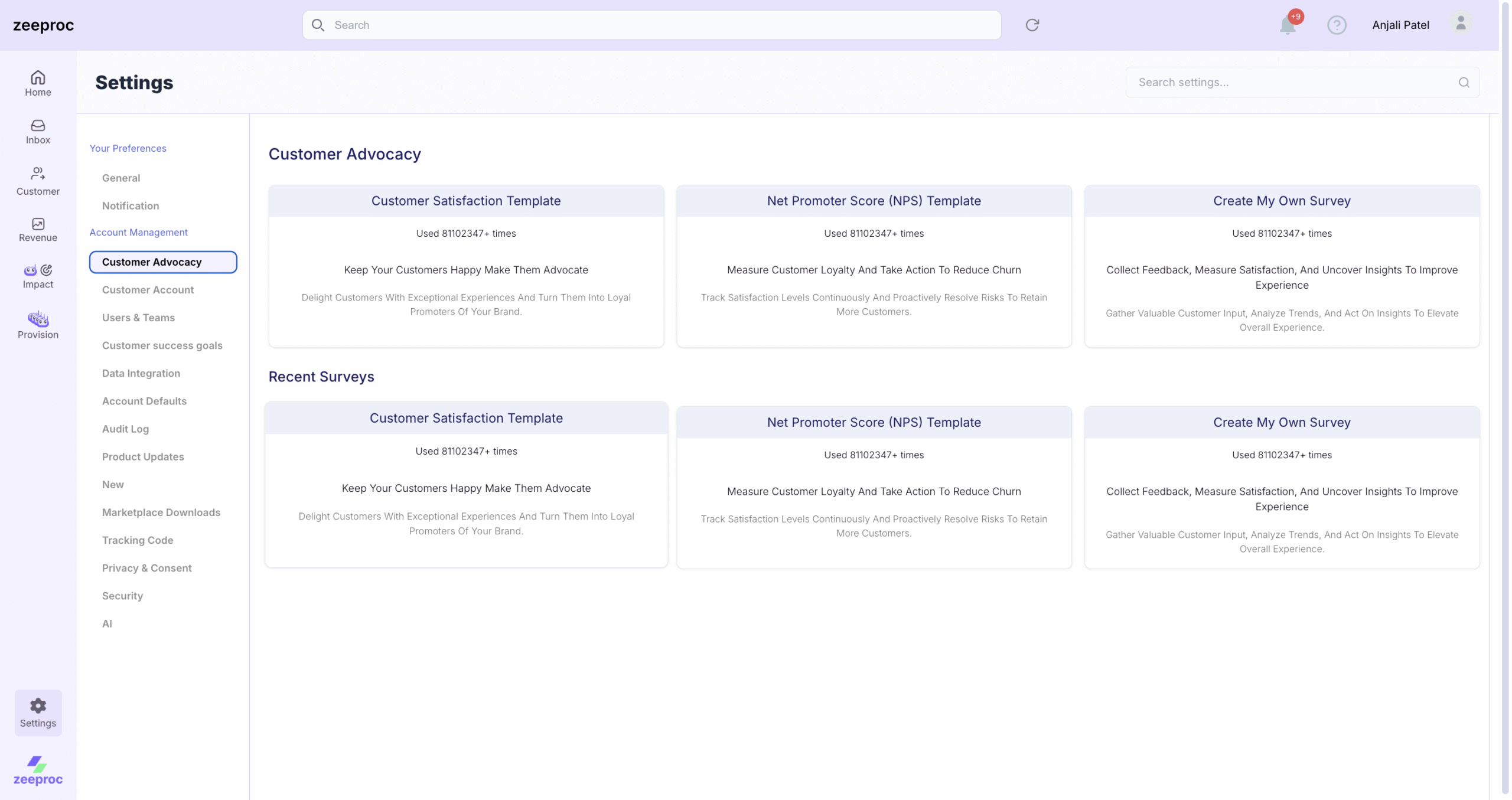 zeeproc Advocacy Analytics