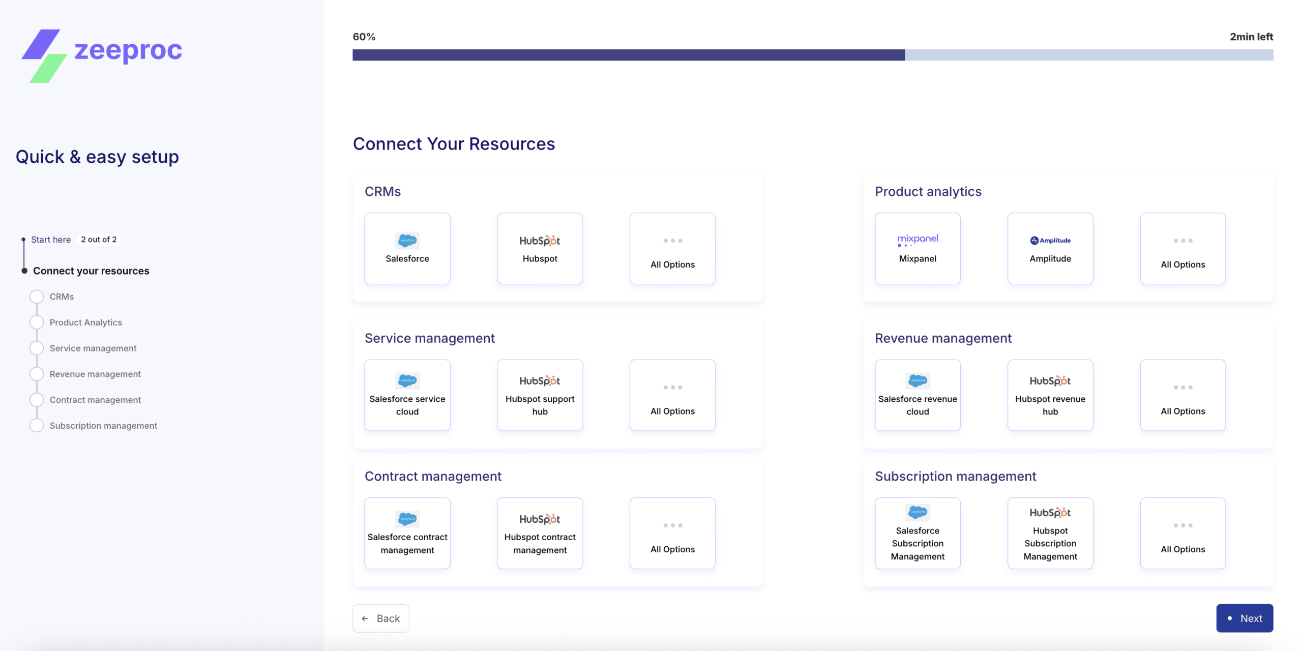 PLG Step 1: Start onboarding