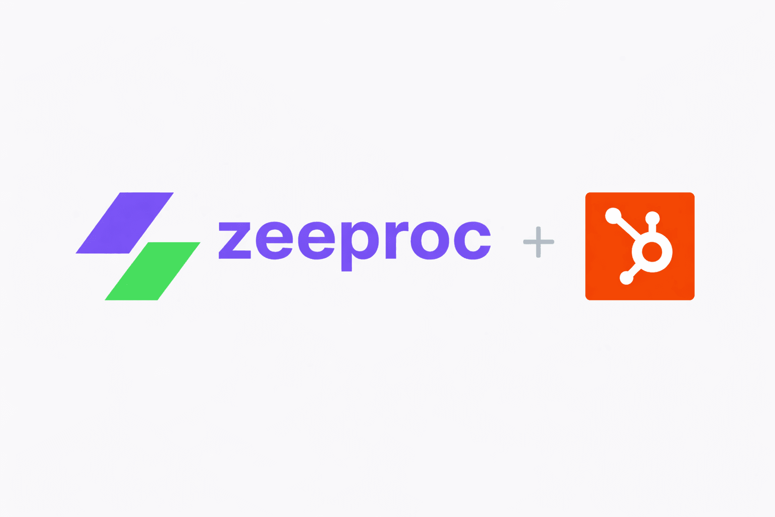 zeeproc + HubSpot