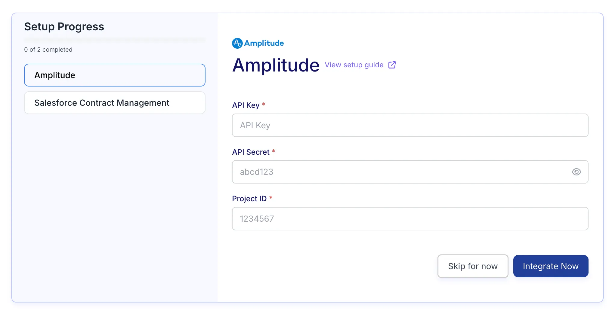 Amplitude integration in zeeproc